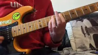 В слишком глубоком гитарном кавере - sum41