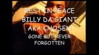 Chosen  aka lil Billy RIP