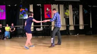 Dmitry Vostrikov & Yana Okhotenko &mdash; Fast Tempo Dance at Lindy Hop J&J Finals