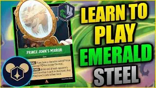 LEARN TO PLAY: EMERALD/STEEL IN LORCANA’S SHIMMERING SKIES META