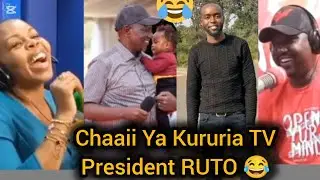 Chaaii Ya Kururia TV, President RUTO - Watu Si Wajinga 😂Wakirumba na Gathemba Tea Master ||Kameme Fm