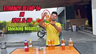 Ethanol blend % test | Iocl & HP | Is It E20? (Shocking Results) 