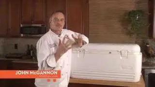 How to Put Deer in Cooler on The Sporting Chef