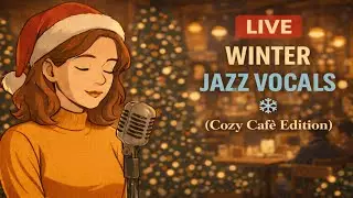 [LIVE] WINTER JAZZ VOCALS ❄️ (Cozy Café Edition)