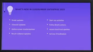 What's New in LoadRunner Enterprise 2022