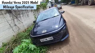 Hyundai Verna 2025 Model Price Driving Test