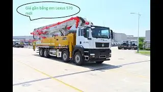 Xe bơm 58m Schwing xcmg ( concrete pump schwing 58m).