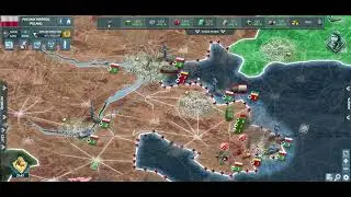 the advance to Warsaw in Conflict of Nations