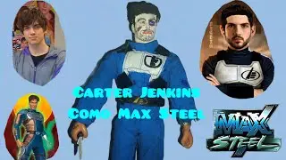 CUSTOM DE MAX STEEL DE CARTER JENKINS (VERSI&Oacute;N LIVE ACTION FIGURA CUSTOM) #carterjenkins #maxsteel