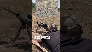 Howa 1500 6.5 Creedmoor at 300 yards with the Sightmark Core 2.0 #shooting #longrangeshooting