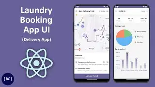 Multi Vendor Laundry Booking App Template | Laundry Delivery App | React Native | Delivery App