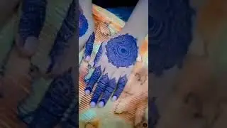Heavy bunch design | Simple Eid design #mehndi  #henna #simplehennamehndi #hennabyyusra #bollywood
