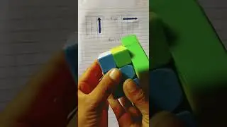 new  trick on Rubik's cube #cube #shortvideo #trending #youtuber #cuber #viral #trendingshorts