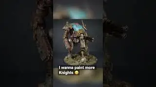 What do you think of Imperial Knights? And how about those new Chaos Knights? #warhammer
