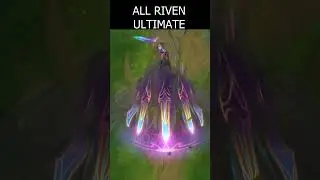 All Riven Ultimate Skin Comparison #wildrift #leagueoflegends