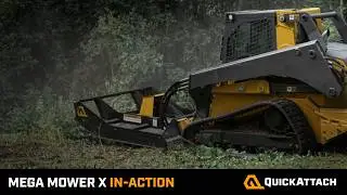 The Mega Mower X in action