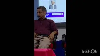 PK Vasisht, CMD Instrumentation Ltd, addressing Students of Ahalia College of Engg & Technology 