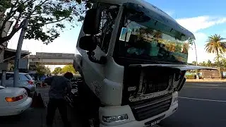 『J Y』大車維修系列之 來看569掀車頭 冷氣忽冷忽熱 原來是 壓縮機皮帶離合 間隙太大 調整一下  又可以涼爽 一整天了😁😅😂🤣🌤️🛣️🚚🎶🥤😘👨‍👧‍👦🥰😎💪👍🇹🇼🇹🇼🇹🇼