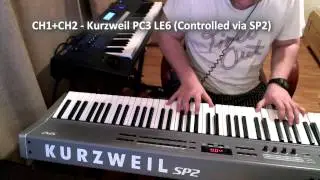 Kurzweil PC3 LE6 vs SP2