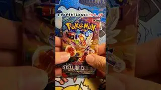 Pok&eacute;mon Scarlet and Violet Stellar Crown Booster Pack Opening Day 5! #short
