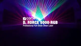 Cameo D.FORCE 5000 RGB - Professional Pure Diode Show Laser