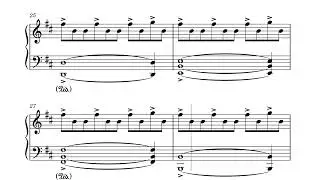 Michael Myers theme (Halloween) piano sheet music