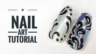 Holo Effect & Metal Manix Silver Nail Art Tutorial  ||  My Wonderland