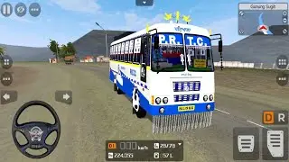 PRTC Bus Driving in Bus Simulator Indonesia | Bus Games #busgames