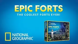 NATIONAL GEOGRAPHIC Kids Fort Building Kit