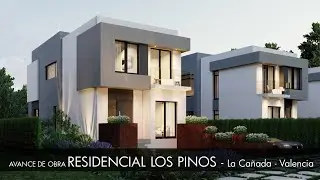 Avance de obra en RESIDENCIAL LOS PINOS en La Ca&ntilde;ada, Valencia, by URBANIA DEVELOPER
