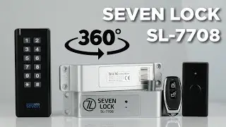 Бездротовий СКУД комплект SEVEN LOCK SL-7708 огляд 360