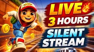 🔴 LIVE | Subway Surfers High Score Grind 🔥 3 HOURS SILENT STREAM | Chill Gameplay