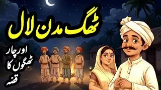 Thag Madan Lal Aur Chaar Thag | Urdu Kahani | Urdu Moral Story