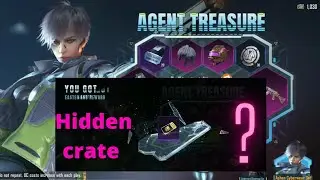 #BGMI C1S3-SEASON EVENT AGENT TREASURE I got hidden crate!!!