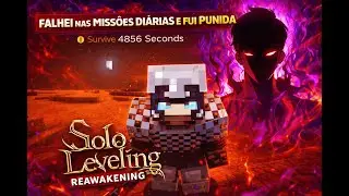 Eu falhei nas miss&otilde;es di&aacute;rias - Solo Leveling dia 1#minecraft #modpack #sololeveling