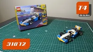 Lego Creator 31072 (2018). Short review and speed build: All three models