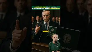 Andr&eacute; Mendon&ccedil;a parte pra cima e exige explica&ccedil;&otilde;es sobre fraudes no INSS! #andremendon&ccedil;a #stf #inss