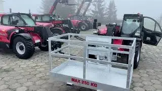 MARSZEL Marcin Szeląg kosz narzędziowy do ładowarki MANITOU model MSR 2