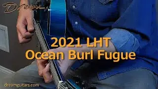 Brand New LHT Ocean Burl Fugue, Flamed Maple & Sitka Spruce