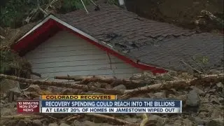 Gov. Hickenlooper gets first-hand look at Jamestown flood destruction
