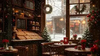 Morning Snowfall ☕ Relaxing Jazz Piano & Sax for Christmas Days
