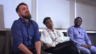 Founder's Friday featuring Fade Ogunro, Steve Iduh and Kevin Conroy.