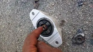 Replacing REAR shock mount on 2010 Mazda 3 THE EASY WAY.