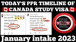 PPR Canada timeline today 15.Oct😍🇨🇦#canada ppr timeline #canada #Refusal study visa # canada refusal