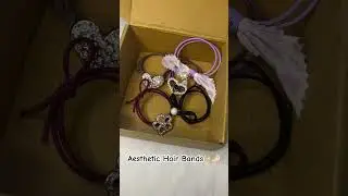 Aesthetic Pinterest Hair Bands | Small Business India | Ain Wear By Seerat Ain Alam #smallbusiness