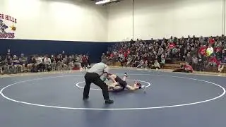 10 120lbs Jack Boeglin vs Garret Forler, Heritage Hills (L Pin 1:26)