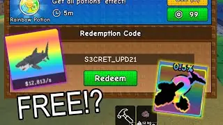 ОБНОВЛЕНИЕ 21! ВСЕ РАБОЧИЕ КОДЫ РЫБАЛКИ ДЛЯ ПОСТРОЙКИ ЗООПАРКА! КОДЫ ROBLOX ПОСТРОЙКА ЗООПАРКА 2025!