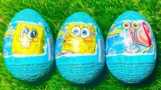SpongeBob ASMR: Unboxing the Ultimate Surprise Egg Collection!