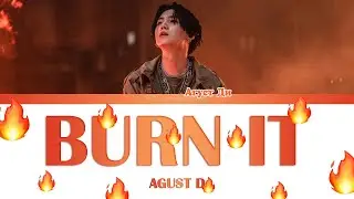 AGUST D (ft. MAX) - BURN IT (Color Coded Lyrics|ПЕРЕВОД НА РУССКИЙ|КИРИЛЛИЗАЦИЯ) FF2COLORCODED
