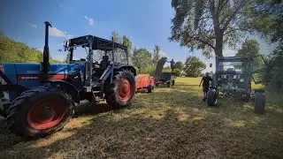| [4K] GoPro Hero 9 @ Teil 1 Lohn pressen mit einem Eicher 3088 Turbo & Fendt GT 275...
